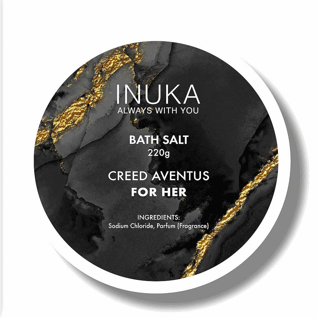 Creed Aventus For Her: Exclusive Range: Bath Salt 220g - Inspired by Creation