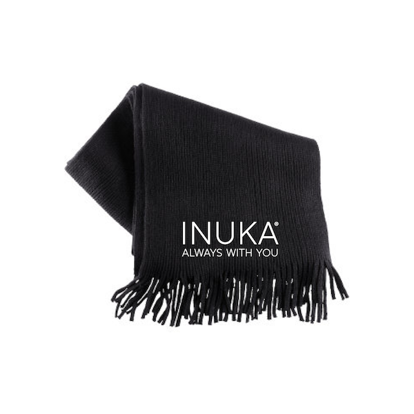 INUKA Scarf: Black